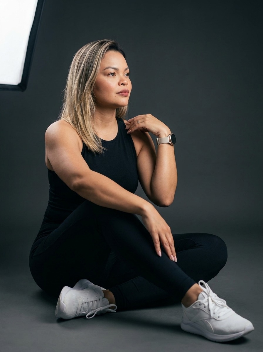 Layslani, personal trainer, retrato